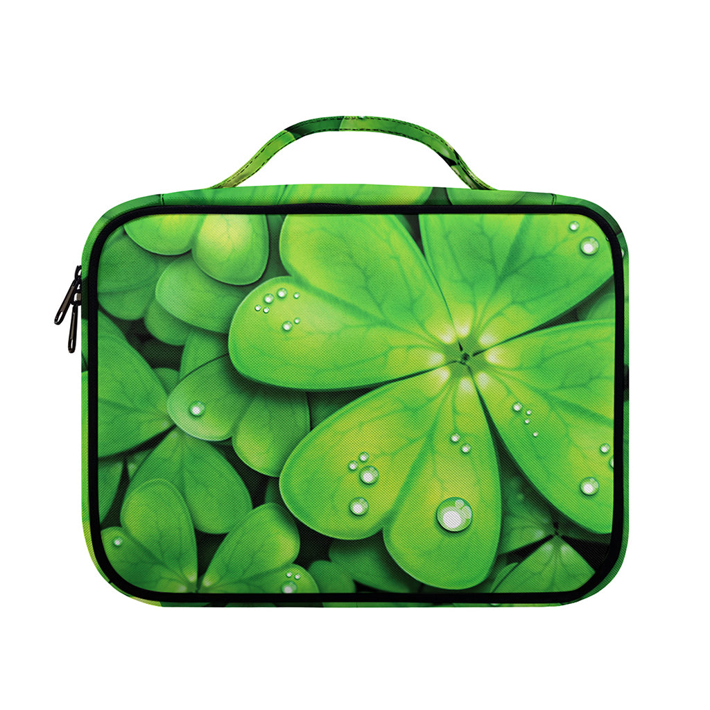 Shamrock Clover St. Patrick's Day Print Briefcase Bible Bag