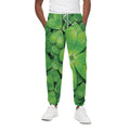 Shamrock Clover St. Patrick's Day Print Cotton Sweatpants