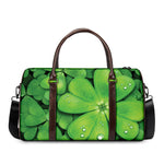 Shamrock Clover St. Patrick's Day Print Duffle Bag