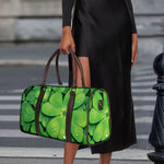 Shamrock Clover St. Patrick's Day Print Duffle Bag