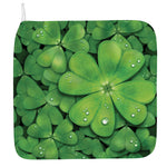 Shamrock Clover St. Patrick's Day Print Hand Towel