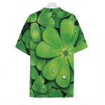 Shamrock Clover St. Patrick's Day Print Hawaiian Shirt