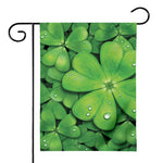 Shamrock Clover St. Patrick's Day Print House Flag