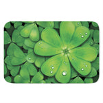 Shamrock Clover St. Patrick's Day Print Indoor Door Mat