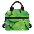 Shamrock Clover St. Patrick's Day Print Insulated Lunch Bag
