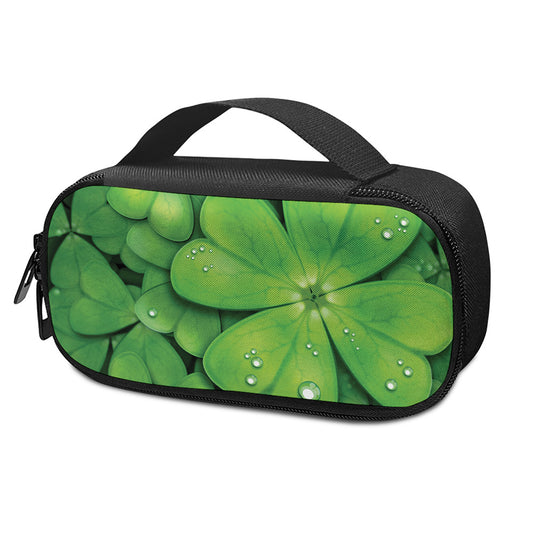 Shamrock Clover St. Patrick's Day Print Insulin Cooler Travel Case