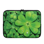 Shamrock Clover St. Patrick's Day Print Laptop Sleeve