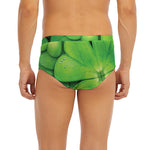 Shamrock Clover St. Patrick's Day Print Men's Briefs