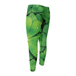 Shamrock Clover St. Patrick's Day Print Men's Compression Pants