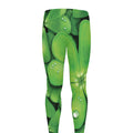 Shamrock Clover St. Patrick's Day Print Men's Leggings