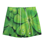 Shamrock Clover St. Patrick's Day Print Mesh Shorts