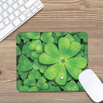 Shamrock Clover St. Patrick's Day Print Mouse Pad