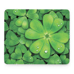 Shamrock Clover St. Patrick's Day Print Mouse Pad