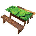 Shamrock Clover St. Patrick's Day Print Picnic Table Cover