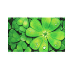 Shamrock Clover St. Patrick's Day Print Polyester Flag
