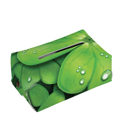 Shamrock Clover St. Patrick's Day Print Rectangle Tissue Box Cover