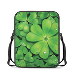 Shamrock Clover St. Patrick's Day Print Rectangular Crossbody Bag