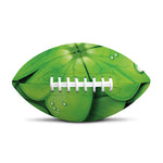 Shamrock Clover St. Patrick's Day Print Rugby Ball