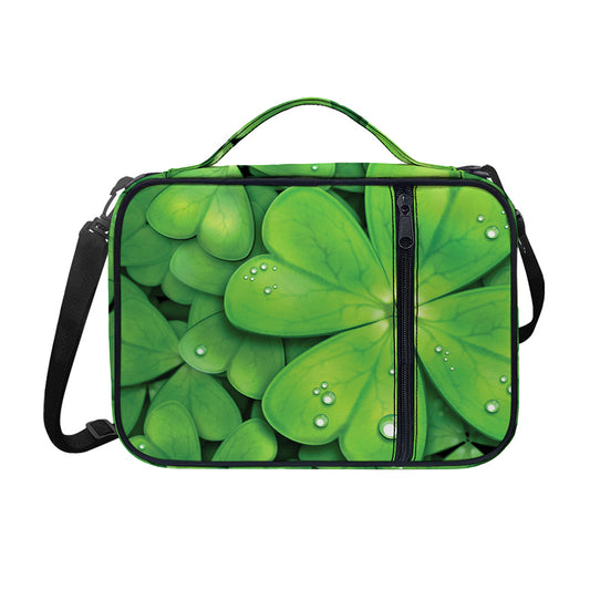 Shamrock Clover St. Patrick's Day Print Shoulder Strap Bible Bag