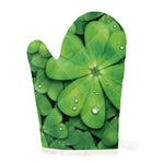 Shamrock Clover St. Patrick's Day Print Single Oven Mitt