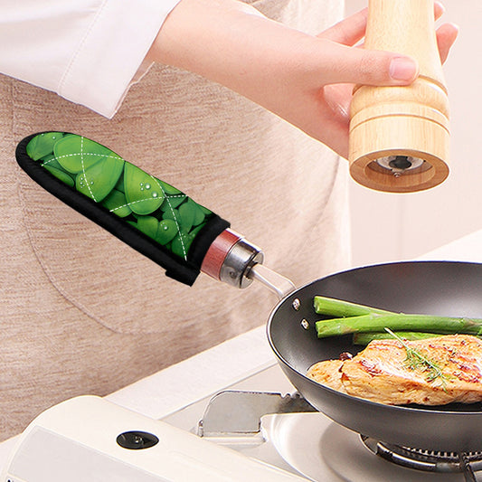 Shamrock Clover St. Patrick's Day Print Skillet Handle Cover