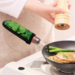 Shamrock Clover St. Patrick's Day Print Skillet Handle Cover