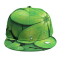 Shamrock Clover St. Patrick's Day Print Snapback Cap