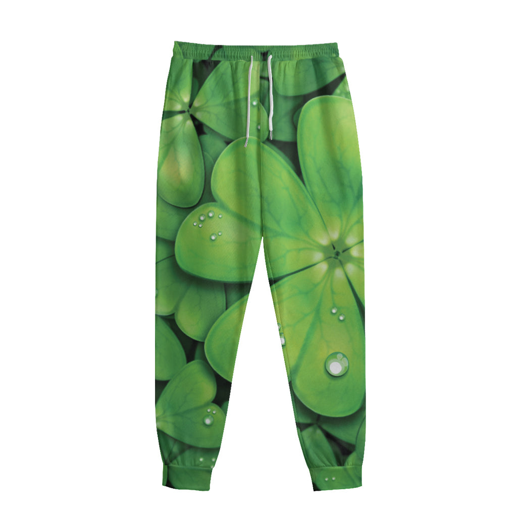 Shamrock Clover St. Patrick's Day Print Sweatpants