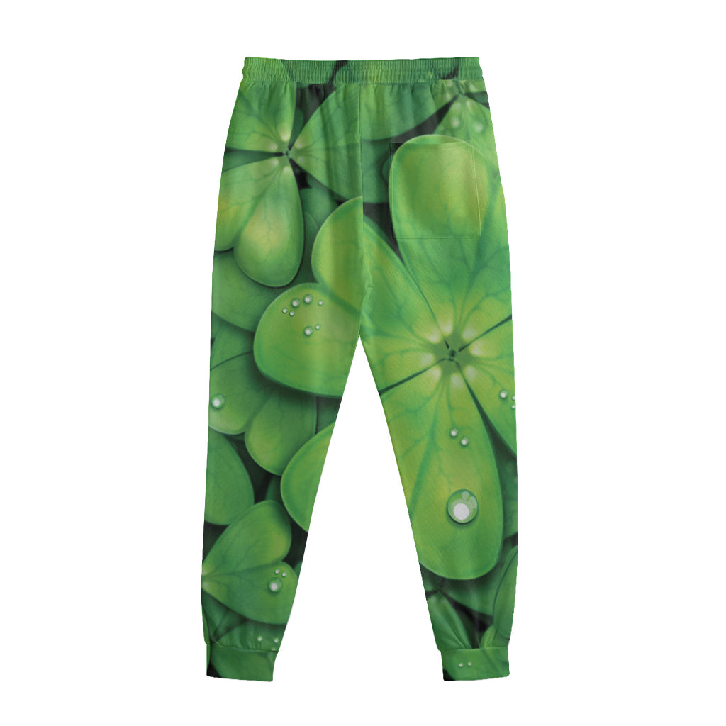 Shamrock Clover St. Patrick's Day Print Sweatpants