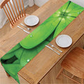Shamrock Clover St. Patrick's Day Print Table Runner