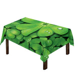 Shamrock Clover St. Patrick's Day Print Tablecloth