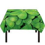 Shamrock Clover St. Patrick's Day Print Tablecloth