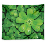 Shamrock Clover St. Patrick's Day Print Tapestry