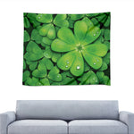 Shamrock Clover St. Patrick's Day Print Tapestry