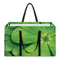 Shamrock Clover St. Patrick's Day Print Utility Tote Bag