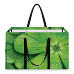 Shamrock Clover St. Patrick's Day Print Utility Tote Bag