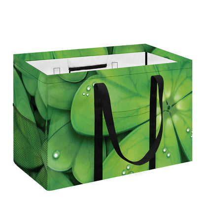 Shamrock Clover St. Patrick's Day Print Utility Tote Bag