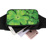Shamrock Clover St. Patrick's Day Print Waist Bag