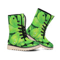 Shamrock Clover St. Patrick's Day Print Winter Boots