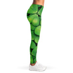 Shamrock Clover St. Patrick's Day Print Women's Leggings