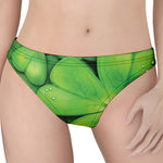 Shamrock Clover St. Patrick's Day Print Women's Thong