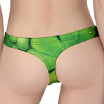 Shamrock Clover St. Patrick's Day Print Women's Thong