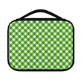 Shamrock Green And White Gingham Print Classic Bible Case