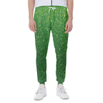 Shamrock Green Glitter Artwork Print (NOT Real Glitter) Scuba Joggers