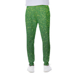 Shamrock Green Glitter Artwork Print (NOT Real Glitter) Scuba Joggers