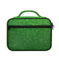 Shamrock Green (NOT Real) Glitter Print Briefcase Bible Bag