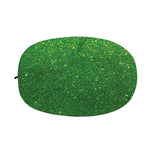 Shamrock Green (NOT Real) Glitter Print Car Side Mirror Covers
