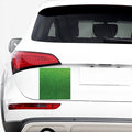 Shamrock Green (NOT Real) Glitter Print Car Sticker