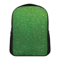 Shamrock Green (NOT Real) Glitter Print Casual Backpack
