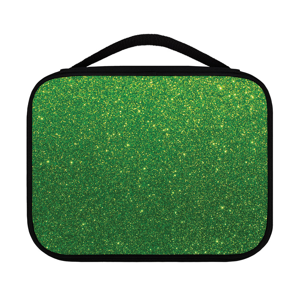 Shamrock Green (NOT Real) Glitter Print Classic Bible Case